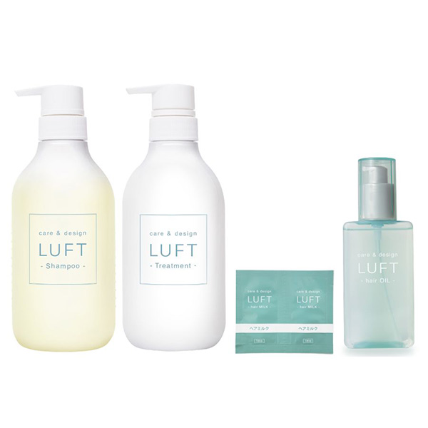 シャンプートリートメント 本体 モイストタイプ+ヘアオイル+ヘアミルクお試しサイズ付き / 500mL、500mL、100mL / 本体 / 心うるおうサボンの香り