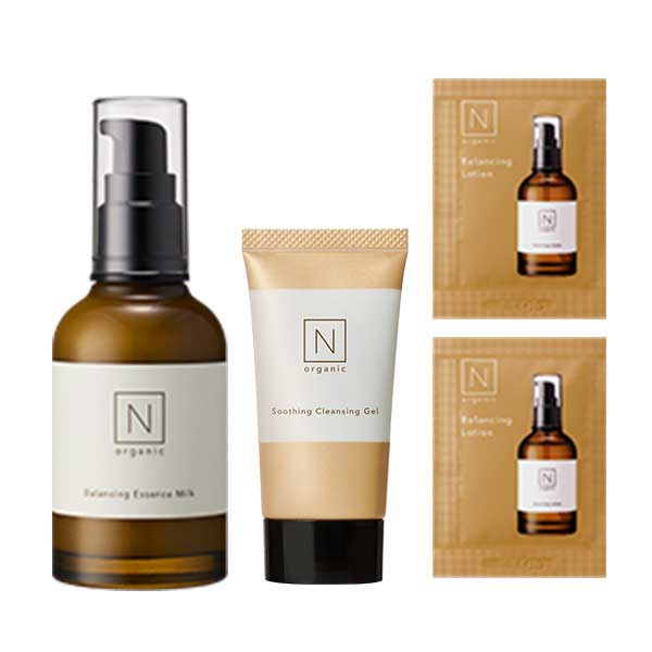 N organic Basic エッセンスミルク ベストコスメ受賞記念スターターセット / 60mL、30g、2mL×2 / 限定品、セット