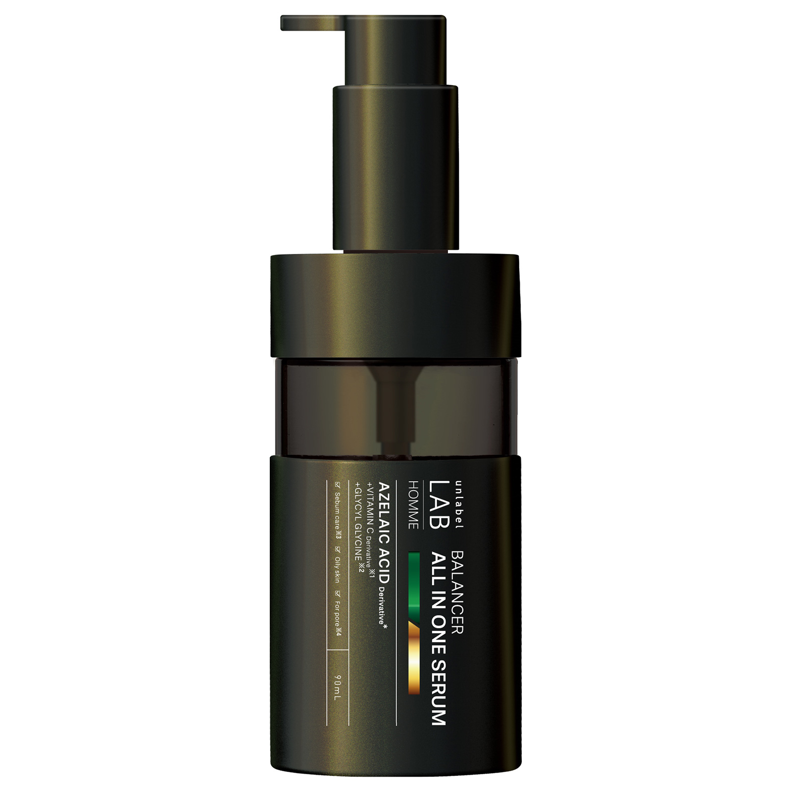 アンレーベルラボ オム AZ バランサー オールインワンセラム / 90ml / 本体