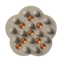 G-ZERO COIL MICROCURRENT ION SHAMPOO BRUSH / W72×D72×H31mm