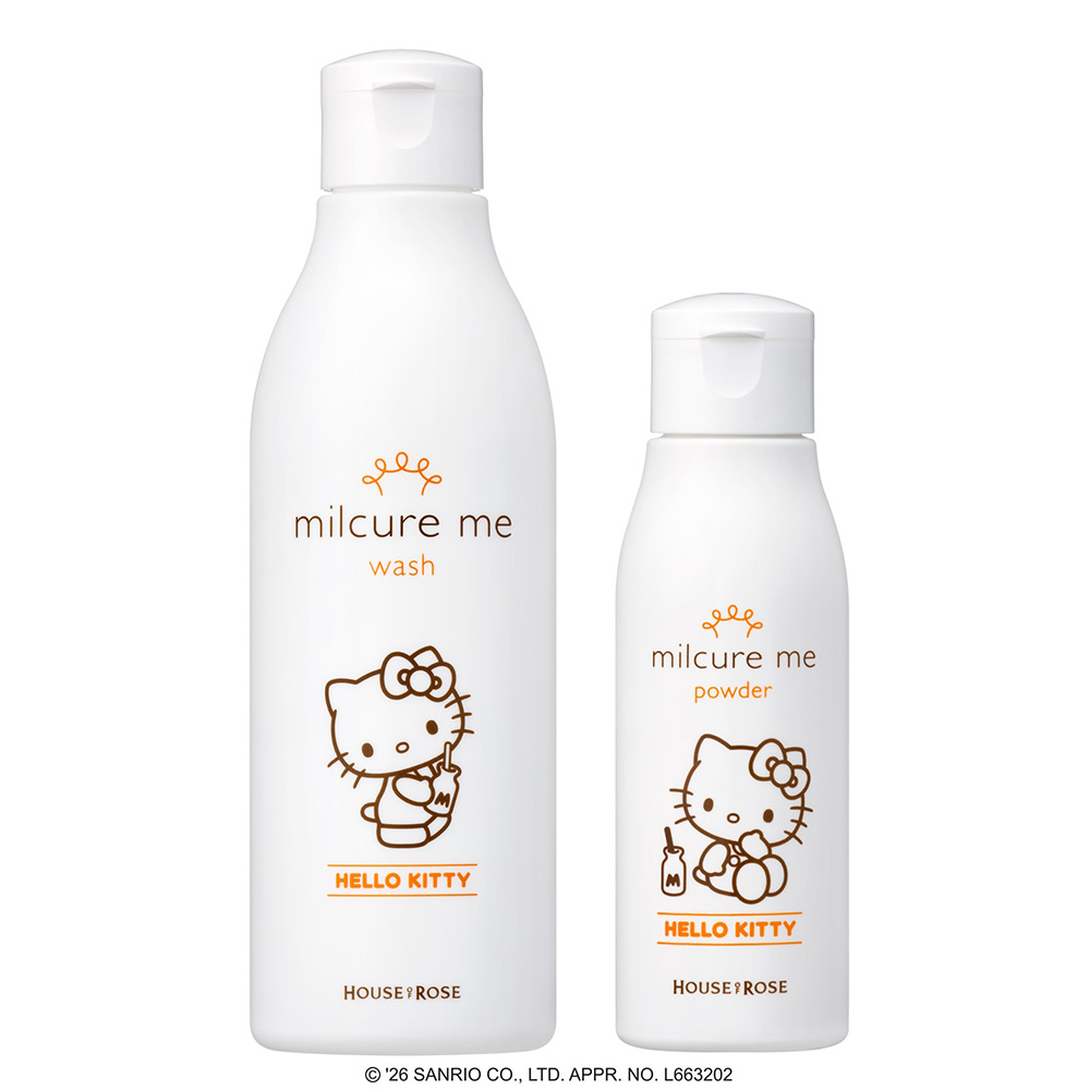 ミルキュア ミー ウォッシュ&パウダー KT / 250mL、50g / バニラミルクの香り
