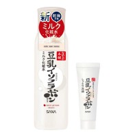 【数量限定】サナ なめらか本舗 ミルク化粧水 ND + 洗顔ミニ付きセット / 限定品 / 200mL、15g