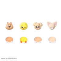 【入荷次第発売開始】きゃらねいるぱーつSKZOOVol.2 / 限定品 / ネイルパーツ8個、接着シール