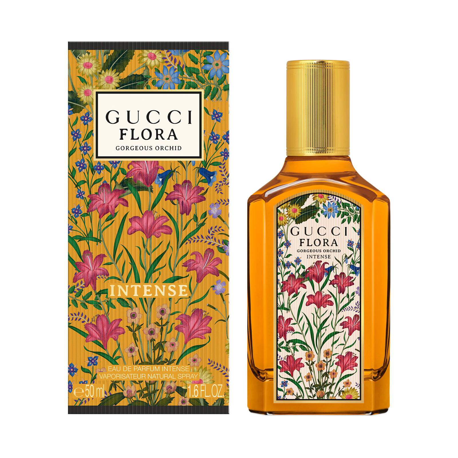 グッチ フローラ ゴージャス オーキッド オードパルファム インテンス / 50mL / 本体 / フローラル グルマン ウッディ