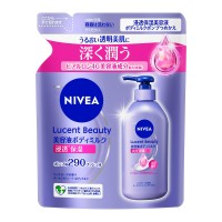 ルーセントビューティ ディープモイスチャー 浸透保湿美容液ボディミルク / 詰め替え / 290g / リッチローズの香り