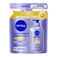 ルーセントビューティ バイタルエンリッチ ふっくら豊潤美容液ボディミルク / 詰め替え / 270g / カモミール&ローズの香り