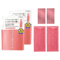 【つめかえ用】エッセンスインヘアミルク 2個+ヘアケアサンプルキット / 詰め替え用 / 140g×2、2ml×2包、12g×2包