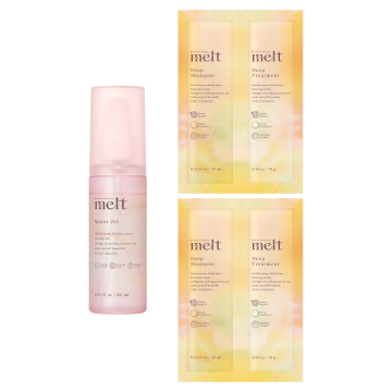 モイストオイルセット / melt(トリートメントヘアオイル, シャンプー