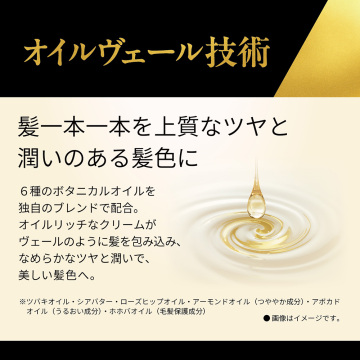 オイルリッチクリームヘアカラー(白髪用) 02