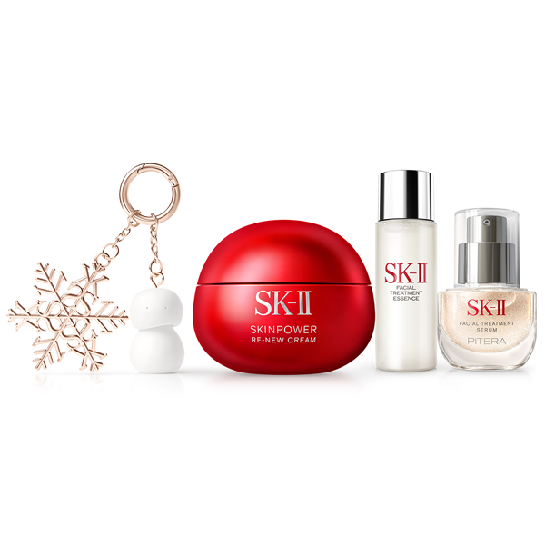 スキンパワー リニュー クリーム コフレ 2026 ホリデーコレクション (チャームセット) / 80g、30ml、10ml、1個、1個
