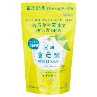 薬用入浴剤重炭酸 / (L)15g×21錠 / すっきりとさわやかなゆずの香り