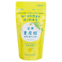 薬用入浴剤重炭酸 / 15g×9錠 / すっきりさわやかなゆずの香り