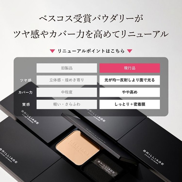 パウダリーファンデーション レジェンダリー グロウ ラスター / ブリ