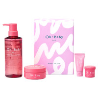 Oh!Baby ボディケアギフト a / 400ml、130g、30g、15g / ベビーピーチの香り