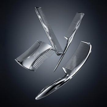 髪、やさしく整えて、あふれるツヤ。新発想・エアリーコーミング。